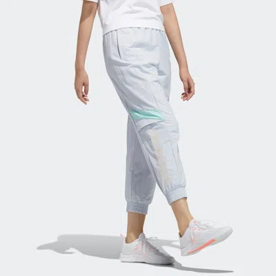 Adidas Originals (wmns) Adidas Neo Cs Apr Al Pants 'silver' In Blue