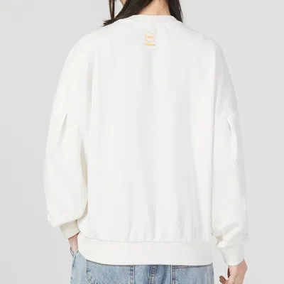 Adidas Originals (wmns) Adidas Neo Sweaters 'beige White' In Multi