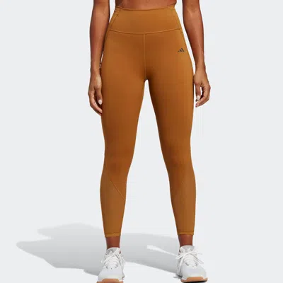 Adidas Originals (wmns) Adidas Tailored Hiit Training 7/8 Leggings 'brown'