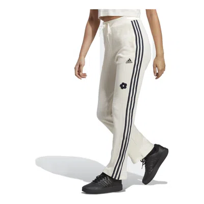 Adidas Originals (wmns) Adidas 3-stripes High Rise Joggers 'white' In Multi