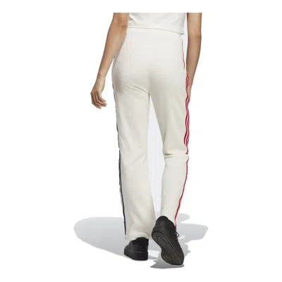 Adidas Originals (wmns) Adidas 3-stripes High Rise Joggers 'white' In Multi