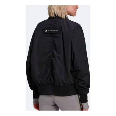 Adidas Originals (wmns) Adidas By Stella Mccartney Woven Bomber Jacket 'black'