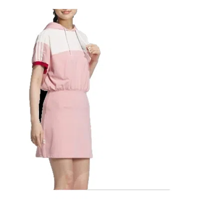 Adidas Originals (wmns) Adidas X Disney Hdl Dress 'pink White' In Multi