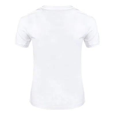 Adidas Originals (wmns) Adidas Essentials Linear T-shirt 'white Black'