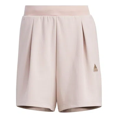 Adidas Originals (wmns) Adidas Future Of Tech Knit Shorts 'skin' In Neutral