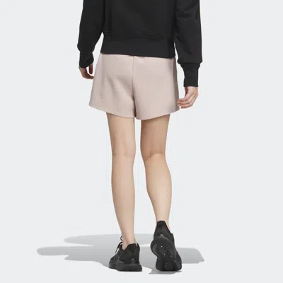 Adidas Originals (wmns) Adidas Future Of Tech Knit Shorts 'skin' In Neutral