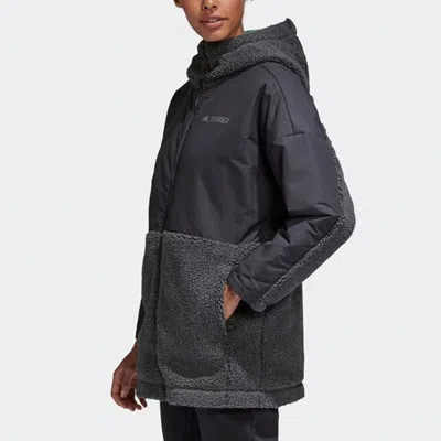 Adidas Originals (wmns) Adidas Xplr Sher Par Hooded Jacket Gray