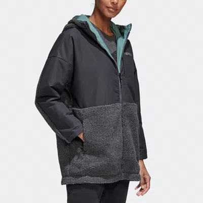 Adidas Originals (wmns) Adidas Xplr Sher Par Hooded Jacket Gray