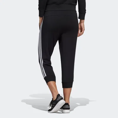 Adidas Originals (wmns) Adidas Essentials Solid 3/4 Pants Asia Sizing 'black'
