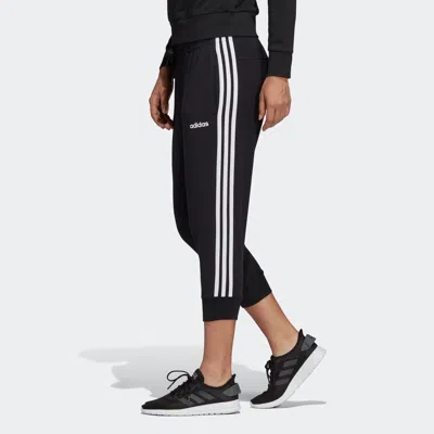 Adidas Originals (wmns) Adidas Essentials Solid 3/4 Pants Asia Sizing 'black'