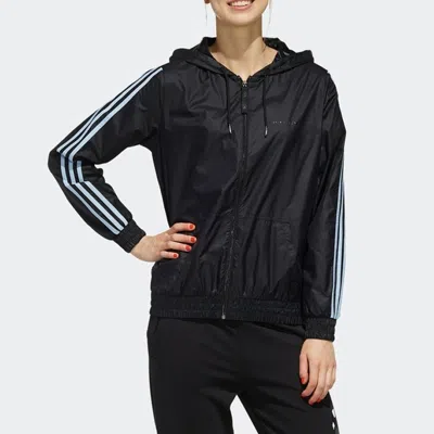 Adidas Originals (wmns) Adidas Neo Mcky&mnn Windbreaker Black In Multi