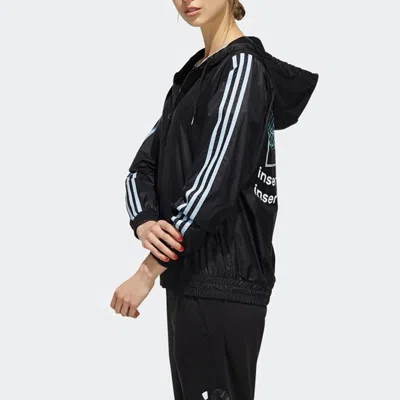 Adidas Originals (wmns) Adidas Neo Mcky&mnn Windbreaker Black In Multi