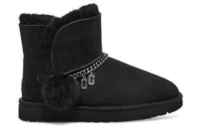 Ugg (wmns)  Classic  Charm Mini Fleece Lined Black