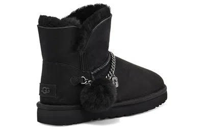 Ugg (wmns)  Classic  Charm Mini Fleece Lined Black