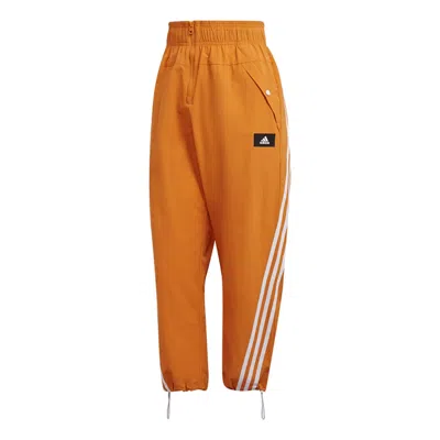Adidas Originals (wmns) Adidas Sportswear Future Icons 3-stripes Woven Pants 'orange'