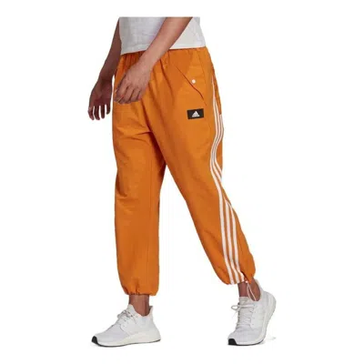 Adidas Originals (wmns) Adidas Sportswear Future Icons 3-stripes Woven Pants 'orange'