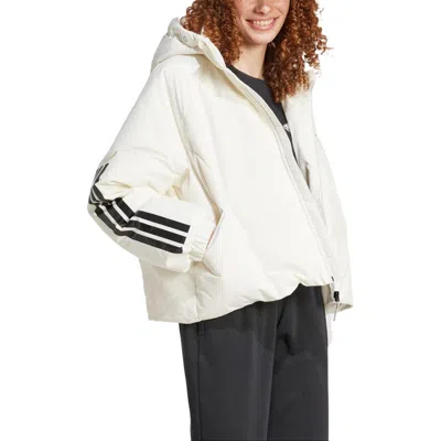 Adidas Originals (wmns) Adidas Cold.rdy Fw24 Puff Down Jacket Asia Sizing 'white'