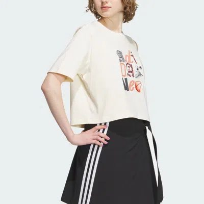 Adidas Originals (wmns) Adidas Neo Graphic T-shirt 'white'