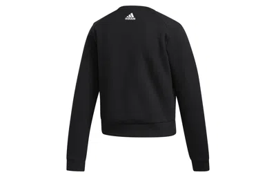 Adidas Originals (wmns) Adidas Training Sport Round Collar Leisure Short Jacket Black