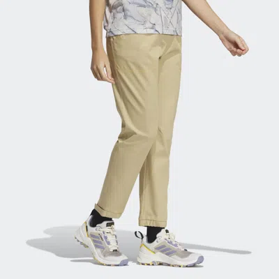 Adidas Originals (wmns) Adidas National Geographic Outdoor Trouser 'beige' In Neutral