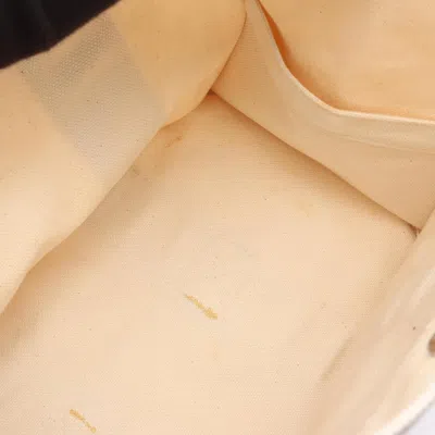 Pre-owned Hermes Blue Ivory Canvas Tote Bag ()