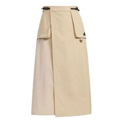 Adidas Originals (wmns) Adidas City Escape Cargo Skirt Asia Sizing 'beige' In Neutral