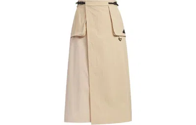 Adidas Originals (wmns) Adidas City Escape Cargo Skirt Asia Sizing 'beige' In Neutral