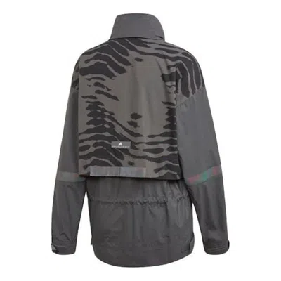 Adidas Originals (wmns) Adidas By Stella Mccartney Run Ultimate Jacket 'grey' In Gray