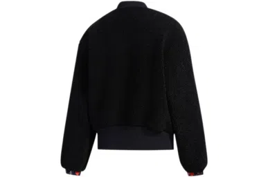 Adidas Originals (wmns) Adidas Cny Mic Bomber Series Double Sided Aviator Jacket In Blue