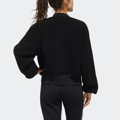 Adidas Originals (wmns) Adidas Cny Mic Bomber Series Double Sided Aviator Jacket In Blue