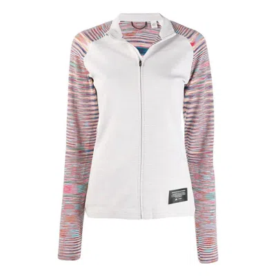 Adidas Originals (wmns) Adidas X Missoni Phx Jacket 'white Purple'