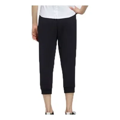 Adidas Originals (wmns) Adidas 3/4 Knitted Pants 'black' In Animal Print