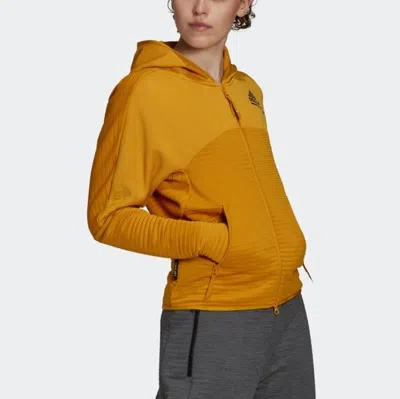 Adidas Originals (wmns) Adidas Sports Jacket Gold Color