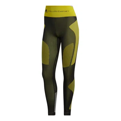 Adidas Originals (wmns) Adidas By Stella Mccartney Truestrength Seamless Training Leggings 'green'