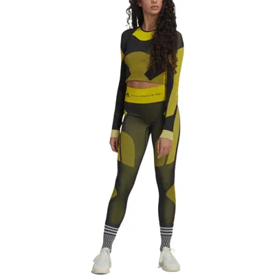 Adidas Originals (wmns) Adidas By Stella Mccartney Truestrength Seamless Training Leggings 'green'