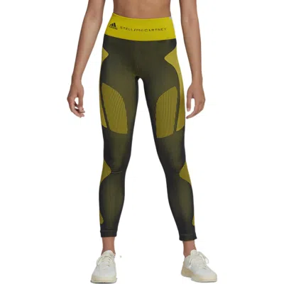 Adidas Originals (wmns) Adidas By Stella Mccartney Truestrength Seamless Training Leggings 'green'