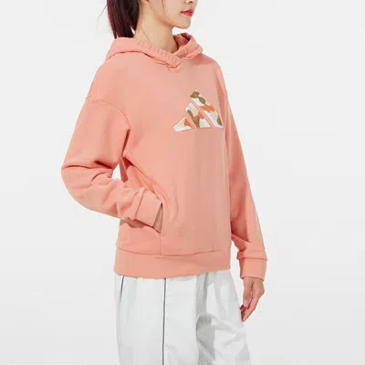 Adidas Originals (wmns) Adidas Camouflage Logo Printing Hoodie Orange
