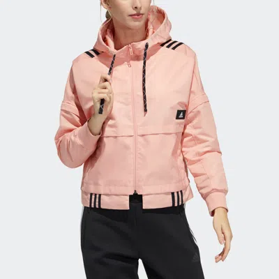 Adidas Originals (wmns) Adidas Str Jkt Light Detachable Sleeve Sports Pink Red Jacket