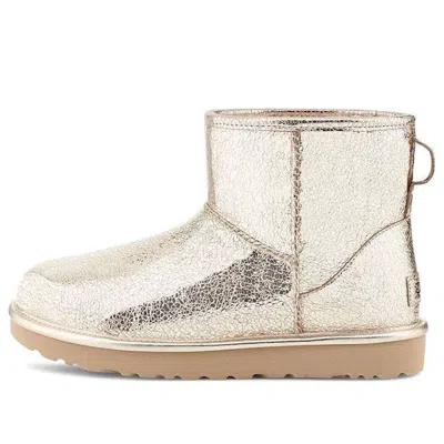 Ugg (wmns)  Classic Mini Metallic Sparkle 'light Gold'