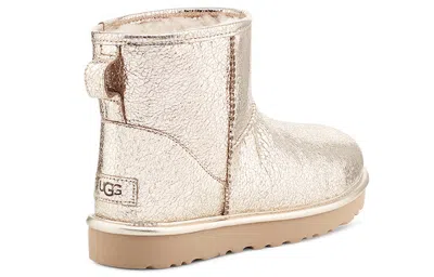 Ugg (wmns)  Classic Mini Metallic Sparkle 'light Gold'