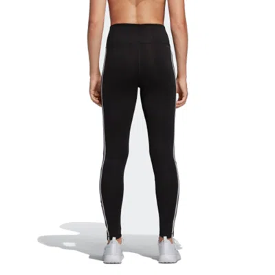 Adidas Originals (wmns) Adidas Designed 2 Move 3-stripes High-rise Long Tights Asia Sizing 'black White'
