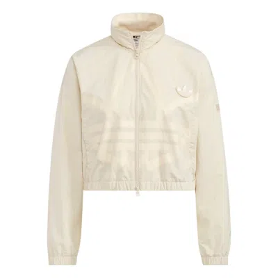 Adidas Originals (wmns) Adidas Adicolor Track Jacket 'beige' In Neutral