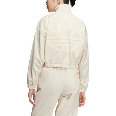 Adidas Originals (wmns) Adidas Adicolor Track Jacket 'beige' In Neutral