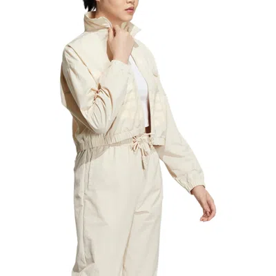 Adidas Originals (wmns) Adidas Adicolor Track Jacket 'beige' In Neutral