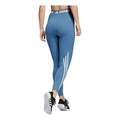 Adidas Originals (wmns) Adidas Techfit 3-stripes Long Gym Tights 'blue'