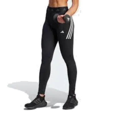 Adidas Originals (wmns) Adidas Techfit Hyperglam Full-length Leggings Asia Sizing 'black White'
