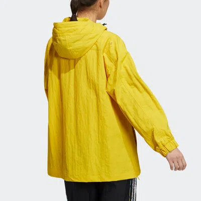 Adidas Originals (wmns) Adidas W Prsve Fz Jkt Sports Hooded Jacket Yellow