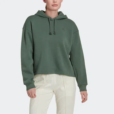 Adidas Originals (wmns) Adidas All Szn Fleece Hoodie 'green'