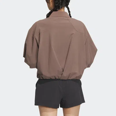 Adidas Originals (wmns) Adidas Future Of Tech Shirt Jackets 'brown'