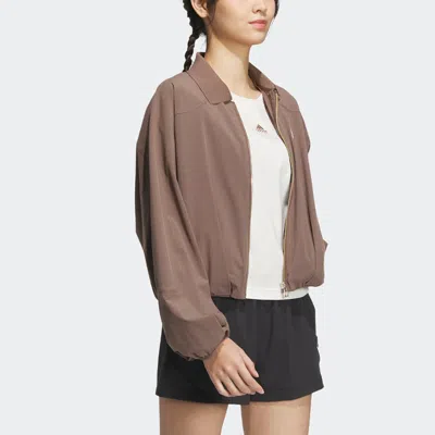 Adidas Originals (wmns) Adidas Future Of Tech Shirt Jackets 'brown'